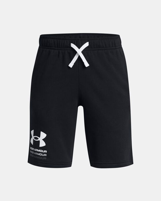 Boys' UA Rival Terry Shorts image number 0