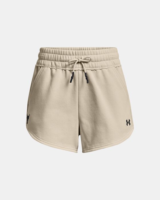 Women's Project Rock Fleece Shorts image number 4