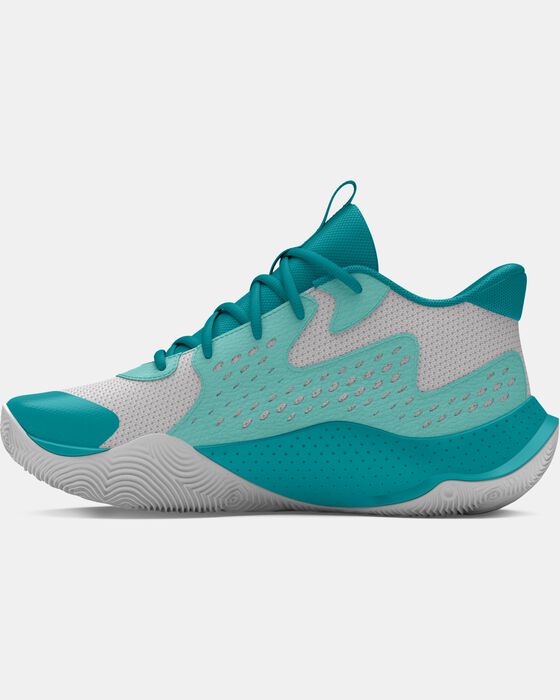 حذاء كرة السلة UA Jet '23 للأطفال في المدرسة الابتدائية image number 1