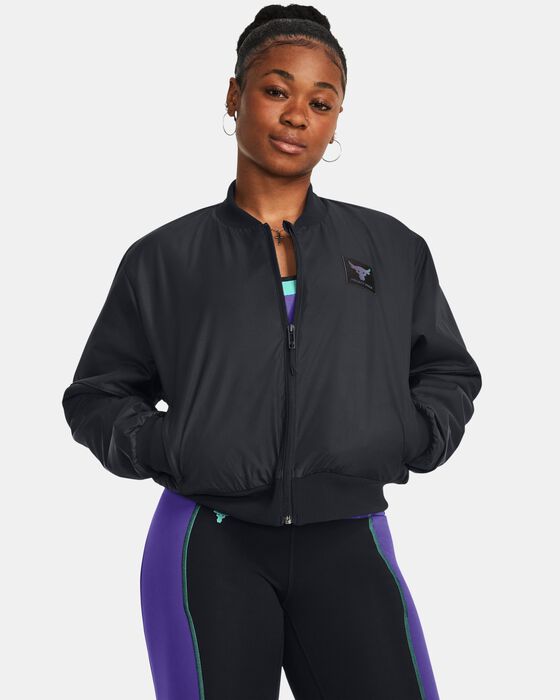 Women's Project Rock Bomber Jacket image number 0