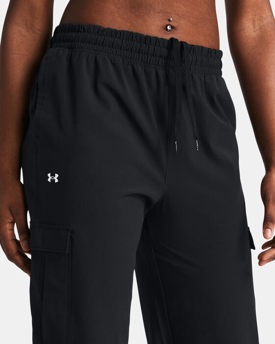 Women's UA ArmourSport Woven Cargo Pants image number 4