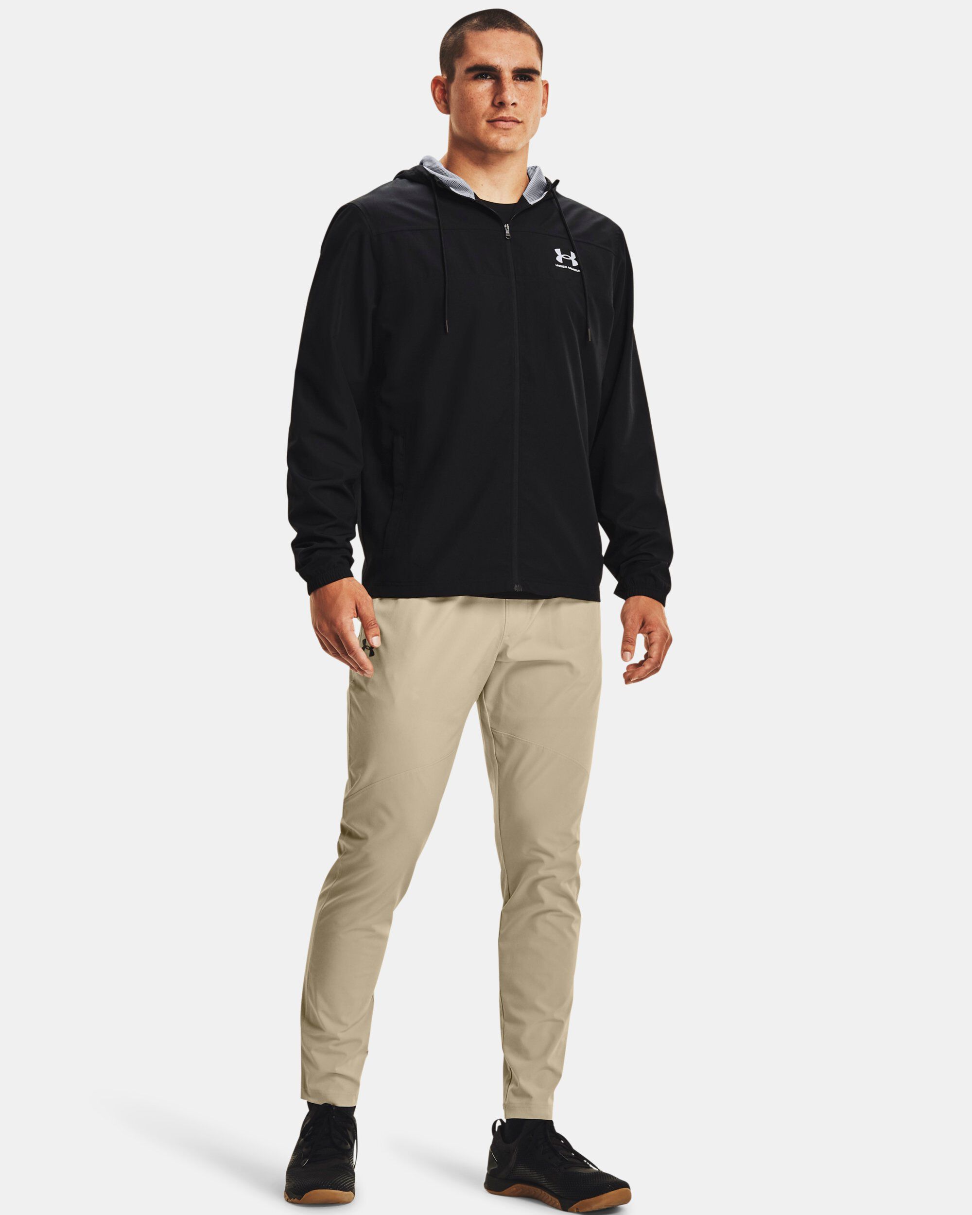 Under armour men's sportstyle shop woven full zip hoodie