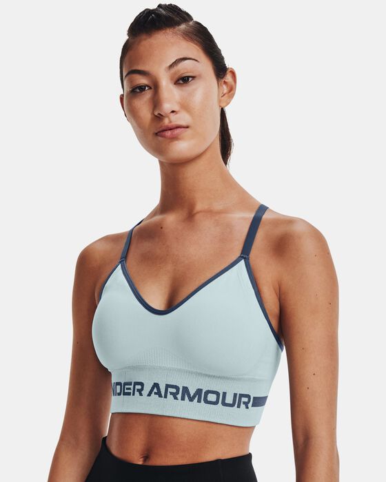 Women's UA Seamless Low Long Sports Bra image number 0