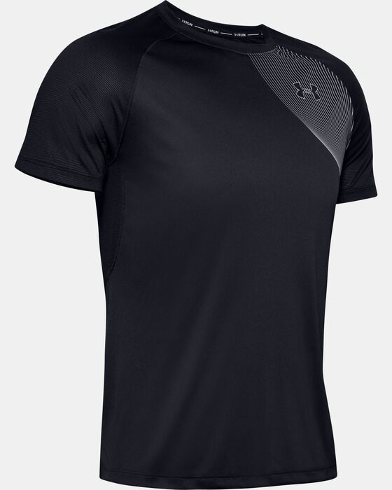 Men's UA Qualifier Iso-Chill Run Short Sleeve image number 4