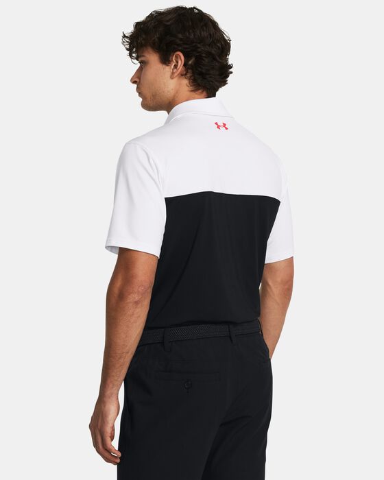 Men's UA Tee To Green Color Block Polo Men's UA Tee To Green Color Block Polo image number 1