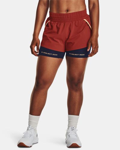 Women's Project Rock Flex Woven Leg Day Shorts