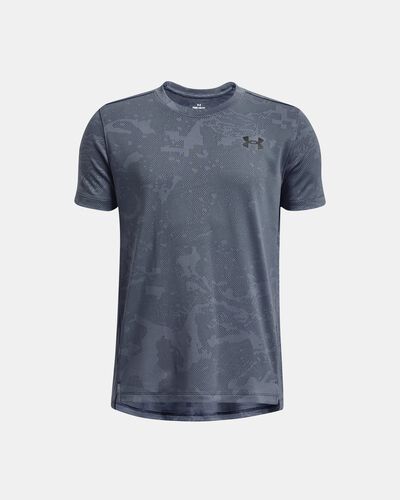 Boys' UA Tech™ Vent Jacquard Short Sleeve