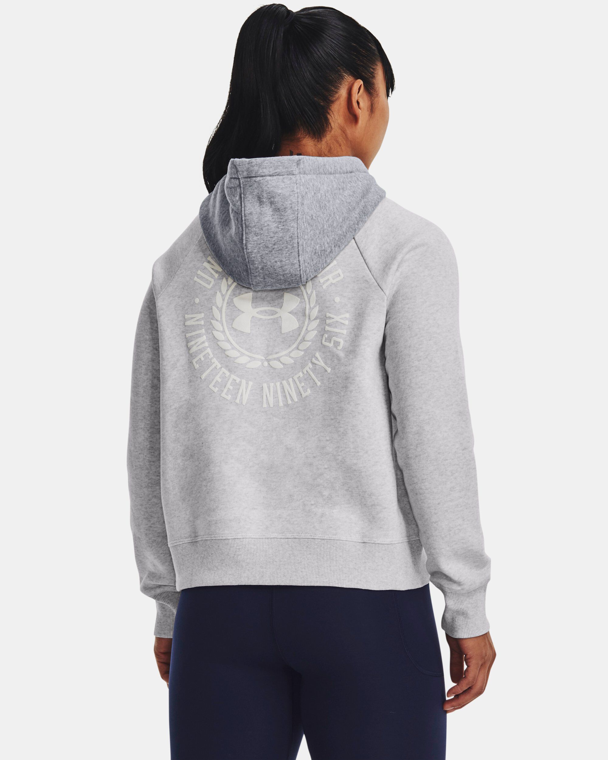 Under armour ua women's rival fleece colorblock hood sales