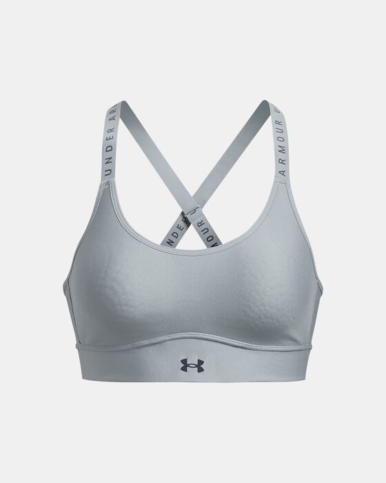 Women's UA Infinity Mid Covered Sports Bra image number 6