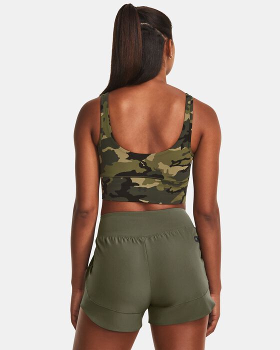 Women's UA Meridian Fitted Printed Crop Tank image number 1