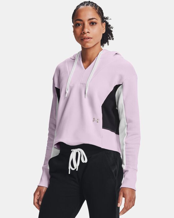 Women's UA Rival Fleece Embroidered Hoodie image number 0