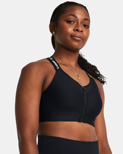 Women's UA Infinity 2.0 High Zip Sports Bra