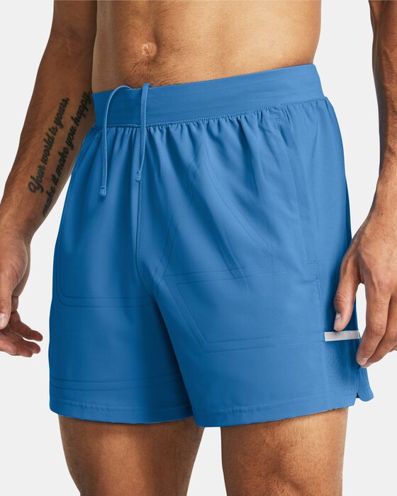 Men's UA Zone Pro 5" Shorts image number 3