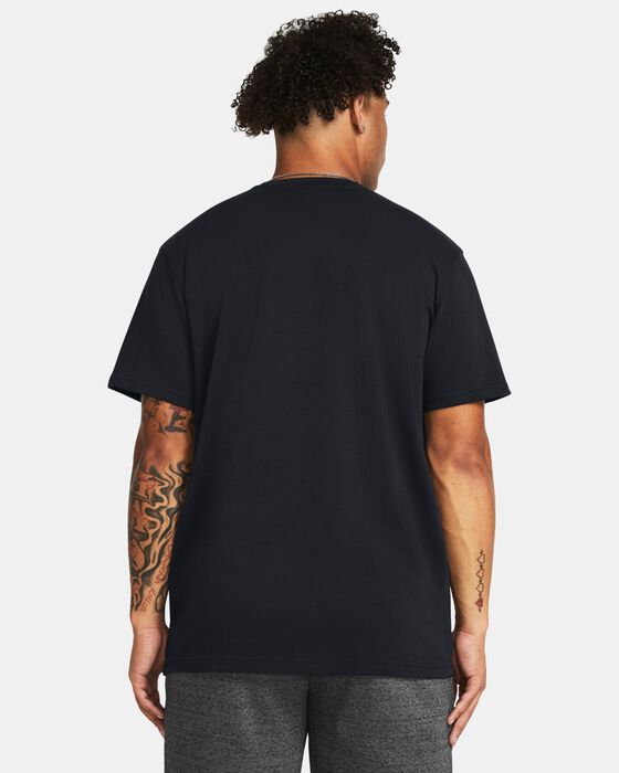 UA Heavyweight Left Chest Logo Repeat image number 1